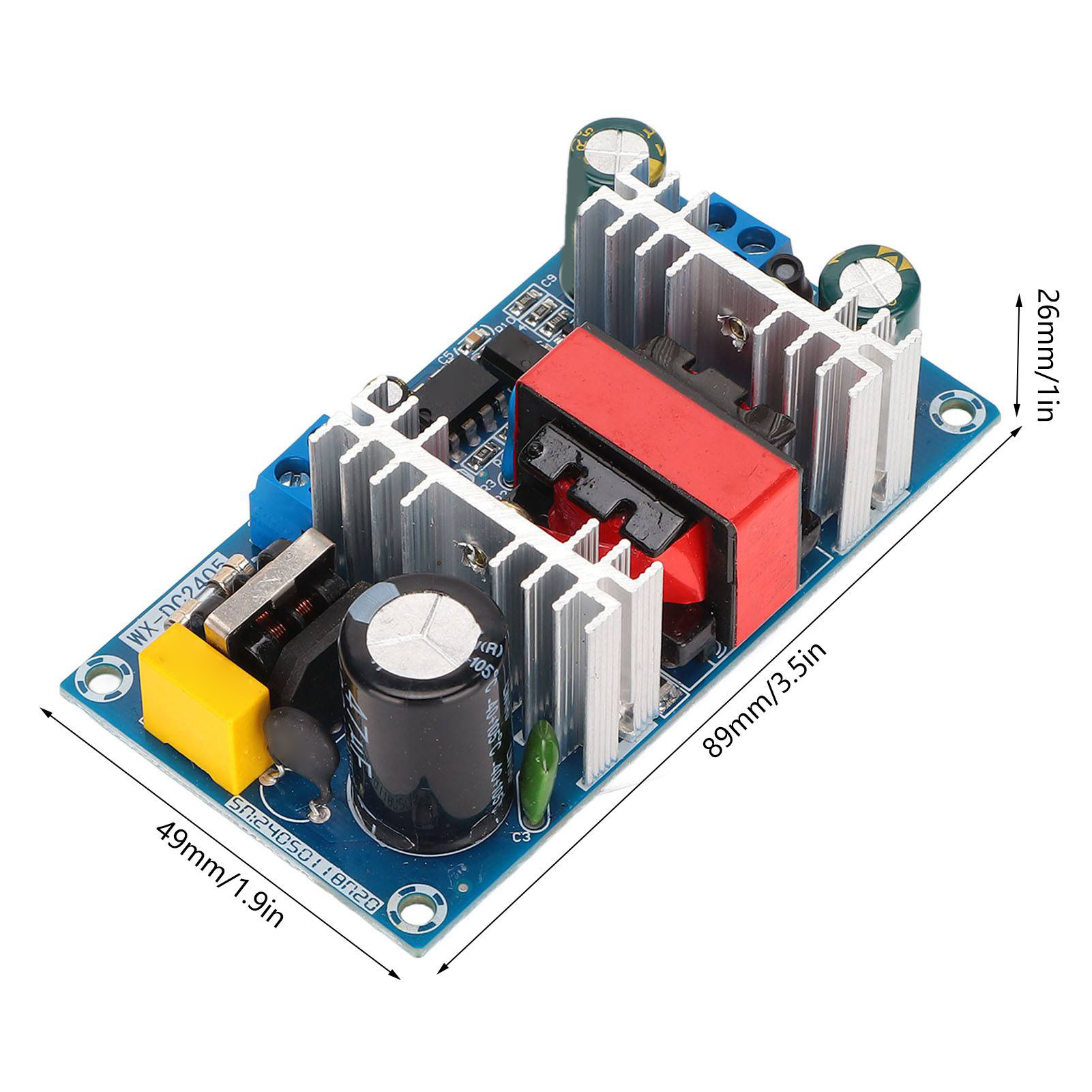 Voltage Converter Board, Switching Power Module Compact Size Circuit Protection for Industrial Control Equipment. 
