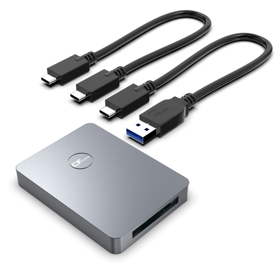 For SLR CR316 CFexpress Card Reader USB3.1 Gen2 Type B C Adapter