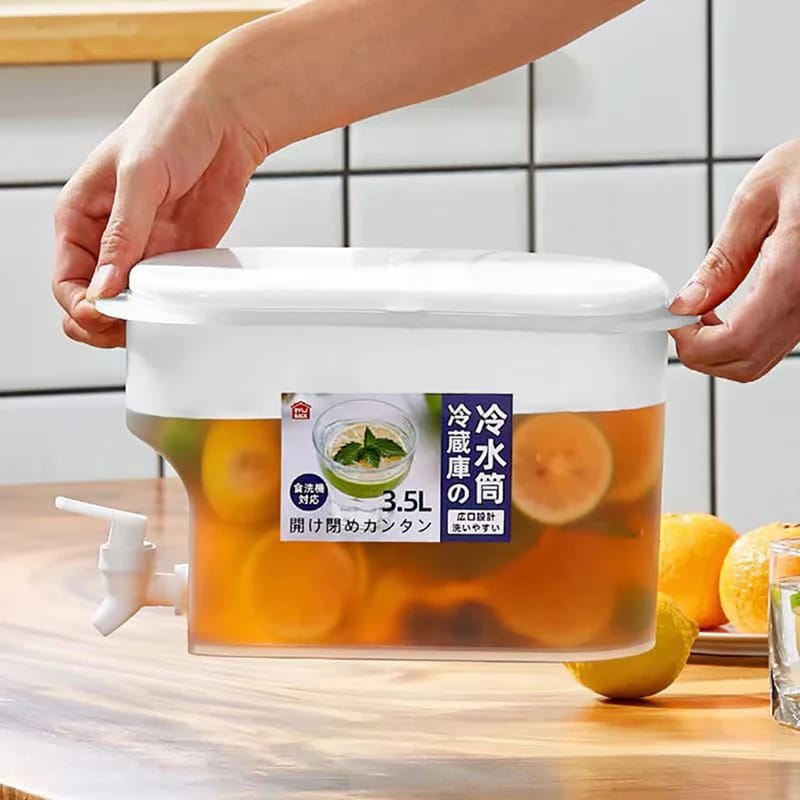 Juice Container Box & juice jar. 