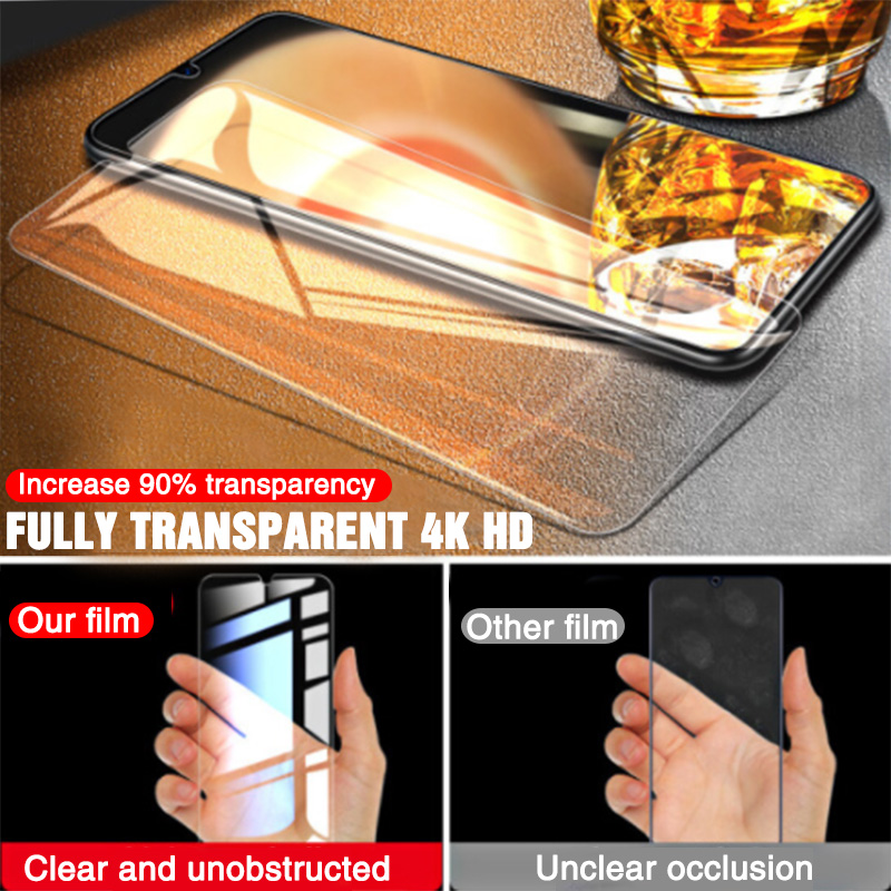 Clear Case Film for Pro XOPPO Realme 3 X2 2T X Tempered Grease Nozzle Sliding Screen Protection Realme 5 Pro 5 U1 Q 9H High. 