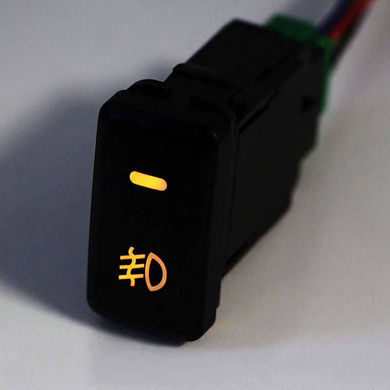 Auto Retrofit Switch Waterproof Toggle Switch Fog Lamp Switch With 4 Line For ota Lexus We Light. 