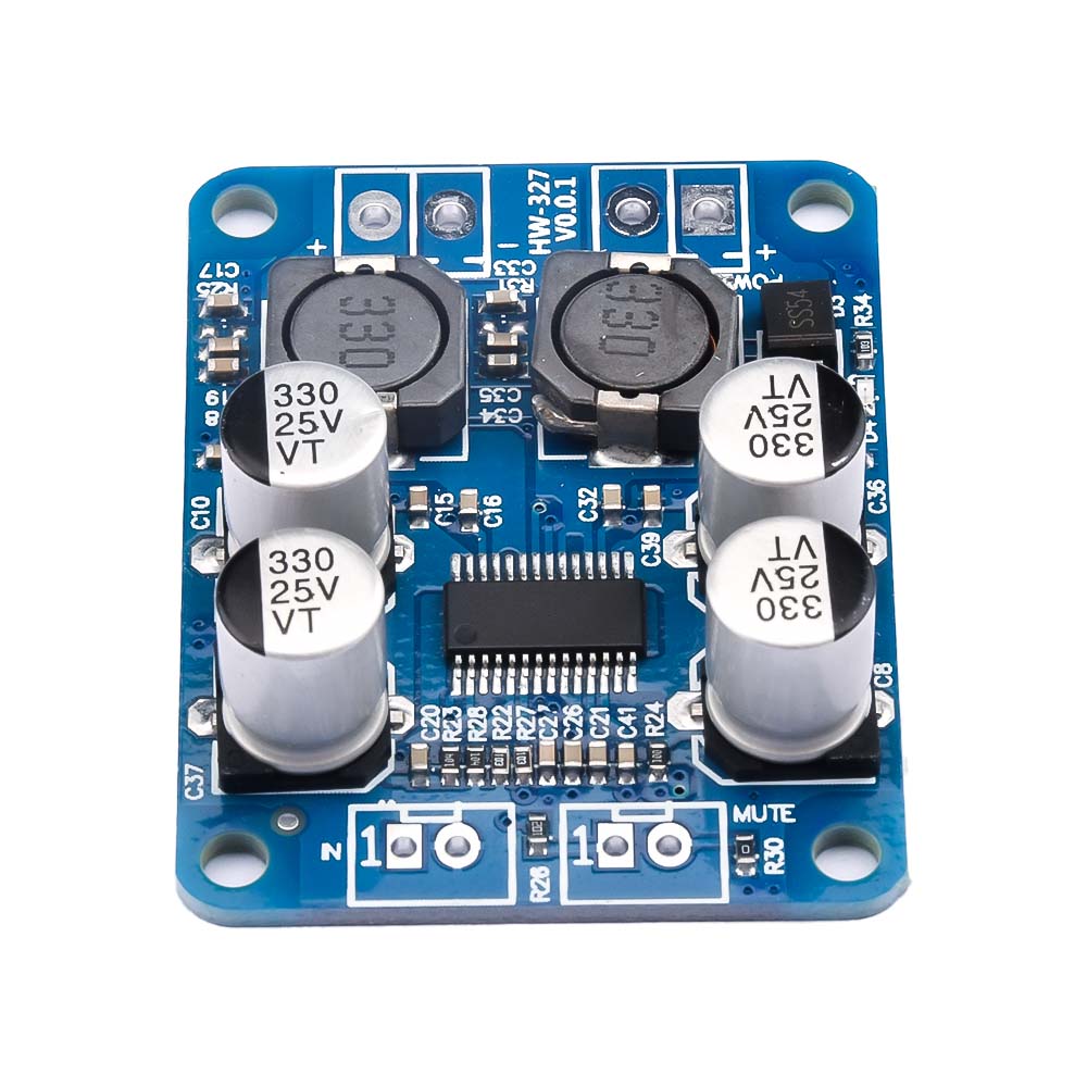 TPA3118 PBTL Mono Digital Amplifier Board 1X60W 8-24V POWER AMP Replace TPA3110 Amplifier Circuit Board. 