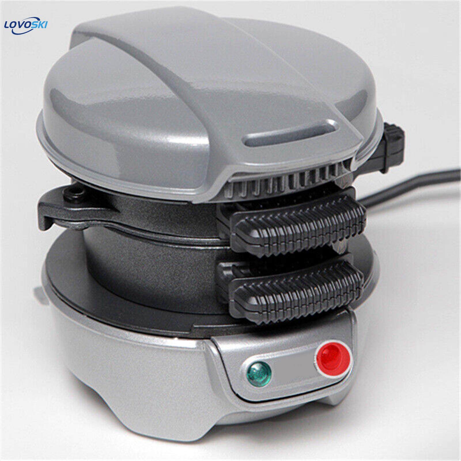 Breakfast Sandwich Maker Electric Sandwich Machine, Nonstick DIY Portable Mini Hamburger Maker for. 