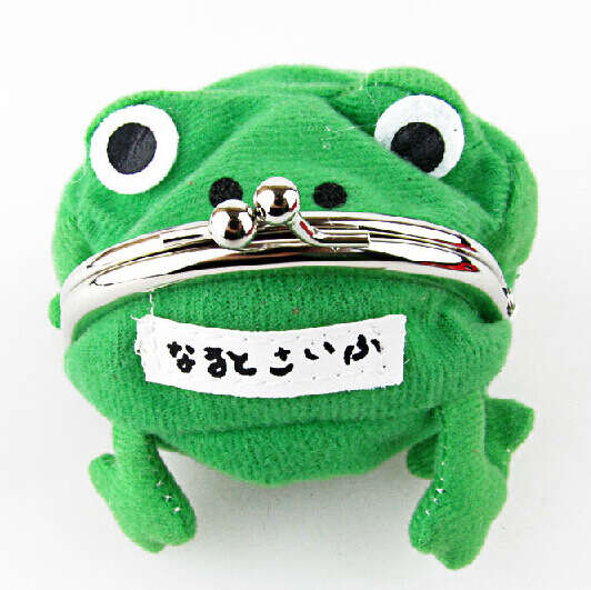 Classic Japanese Ninja Animation Surrounding Naruto Big Frog Wallet