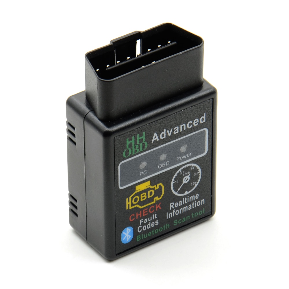 OBD2 HHOBD Advanced ELM327 Bluetooth OBD2 HH OBD V1.5 Check Fault Code Erase Trouble Code Scanner for Car Diagnostic. 