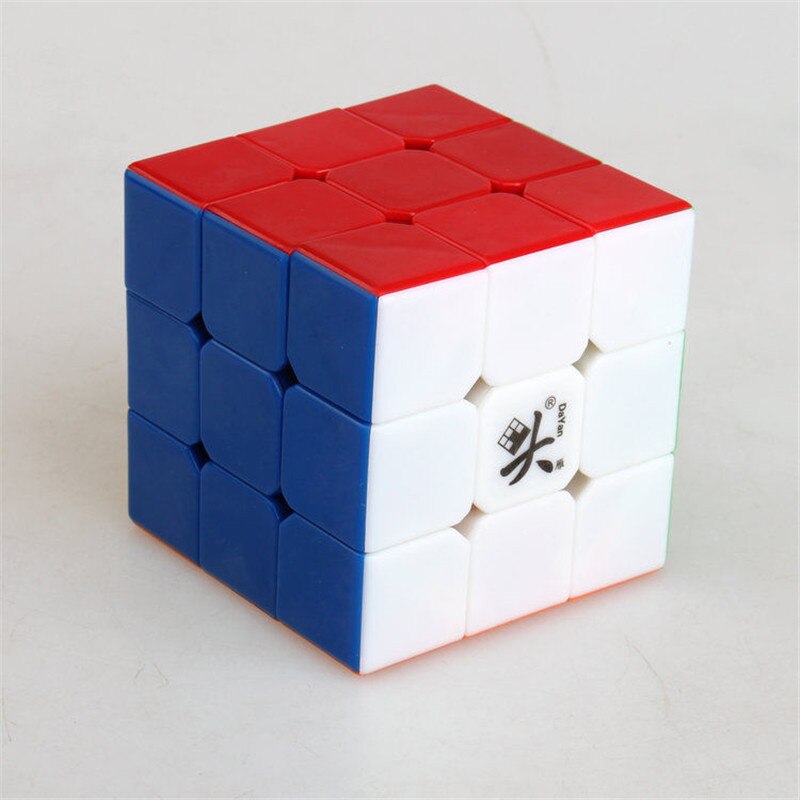 【happy one】ZHANCHI Stickerless 3x3x3 cube 57mm Speed cube Smooth Puzzle Ultra-Smooth Professional Multi-Color ABS. 
