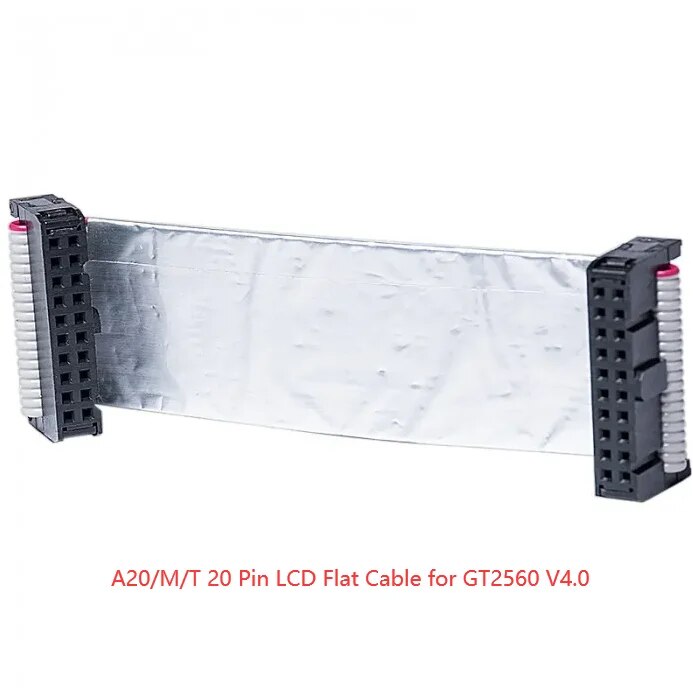 GEEETECH 3D LCD Screen 12864 and Flat Connect Cable non-integrated display for A20M A20 A20T GT2560 V3.1 V4.0 V4.1B MB. 