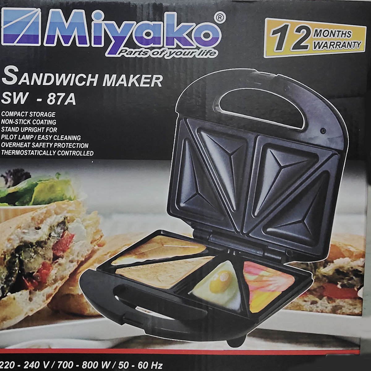 waffle maker miyako