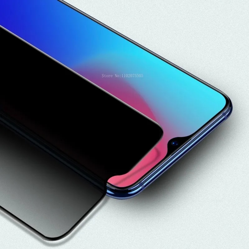 Privacy Screen Protector for OPPO A16K A57 F7 F9 R15X R17 RX17 Pro NEO A7 A7X K1 Anti Spy Tempered Glass Black Protective Film. 