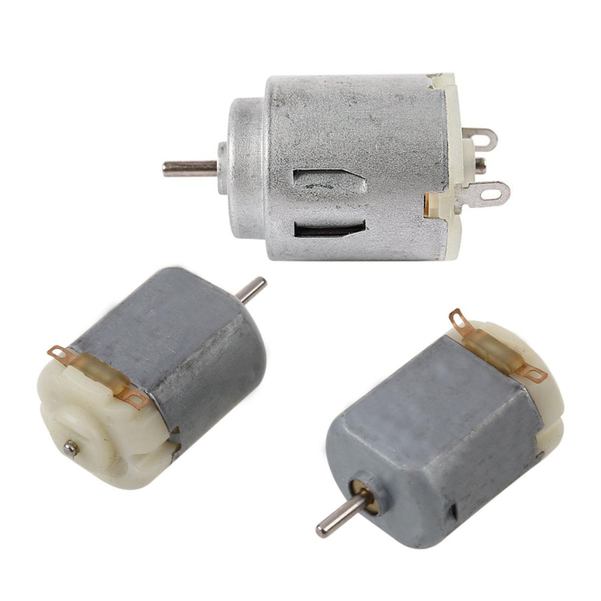 2Pcs Mini 2 Pin Magnetic Motor 19000RPM DC 3-6V for RC Model Aircraft & 1x DC 3V-6V 16500RPM Output Speed Micro-Motor ， Mini engine