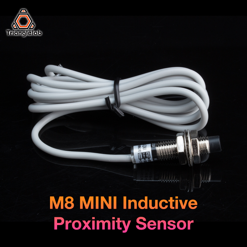 Trianglelab M8 mini inductive proximity sensor DC5V 3-wire 2mm for 3D printer Z probe auto bed leveling CR10 ENDER3 prusa mini. 