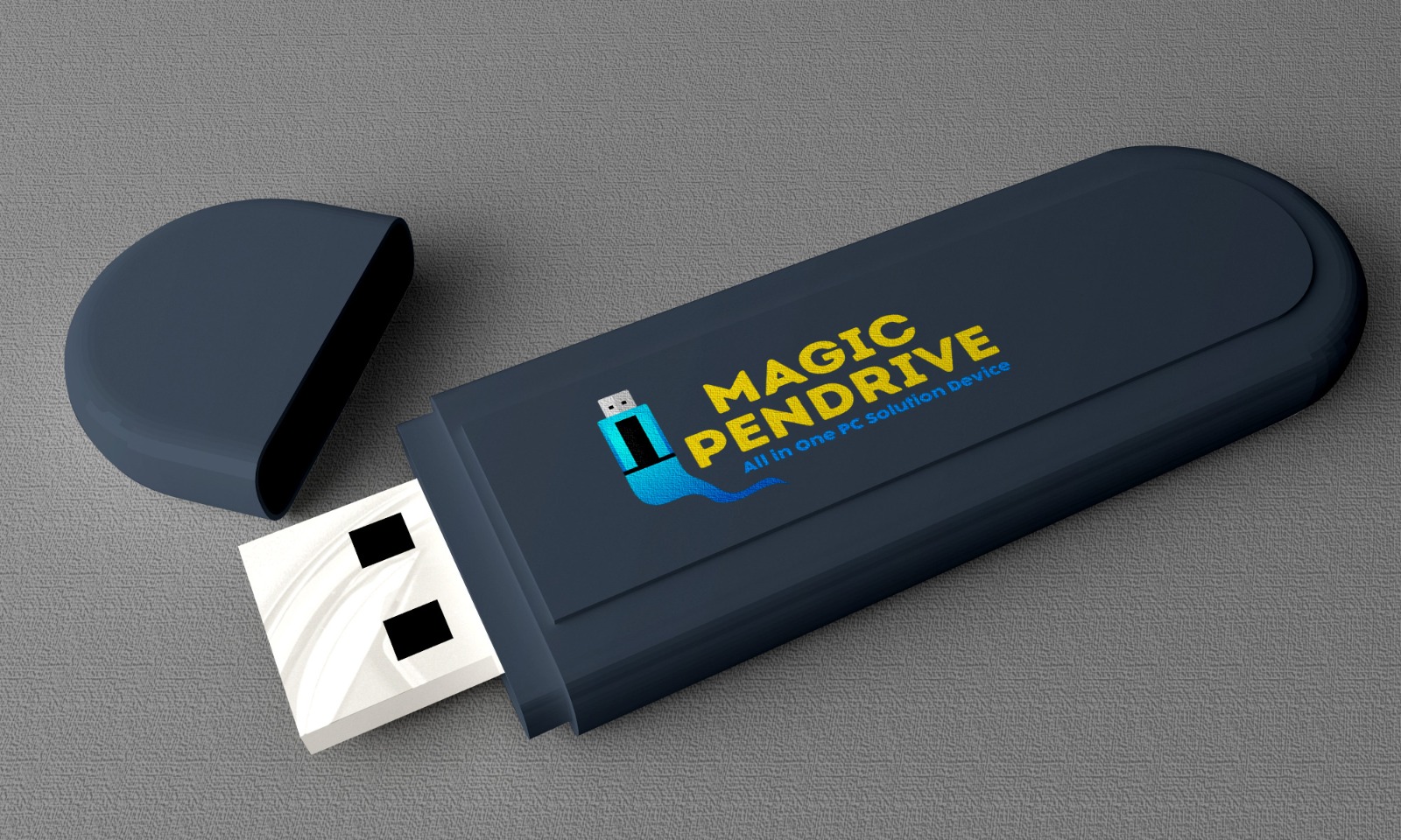 Magic Pendrive - Genuine Windows Data Recovery Antivirus Bootable Pen Drive - 128 GB ALL IN ONE COMPUTER SOLUTION DEVICE. 