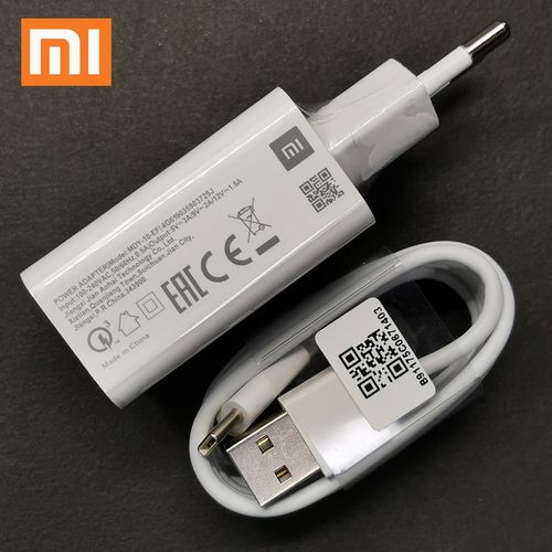 Xiaomi 33 Watt Eu Turbo Fast Charger Qc4.0 Adapter 100Cm 5A Type C Cable For Mi 11 10 9 10T Pro 5G 9T Pro Redmi K30S Note9S - Charger