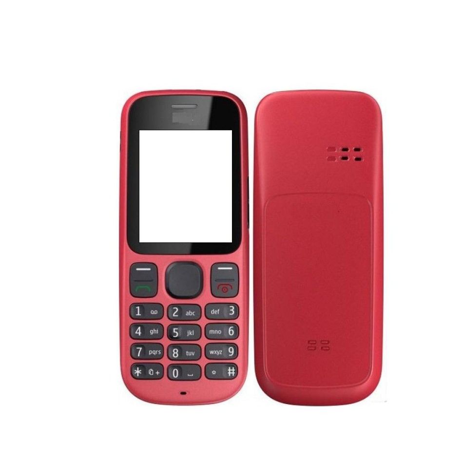 Nokia 101 Nokia 101 Front & Back Side Mobile Housing / Casing / Cashing with Body & Keypad. 