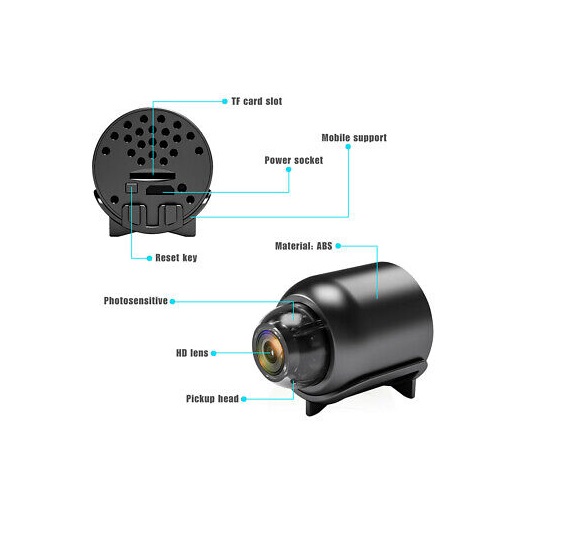 X5 Mini WiFi Bullet Video Camera. 
