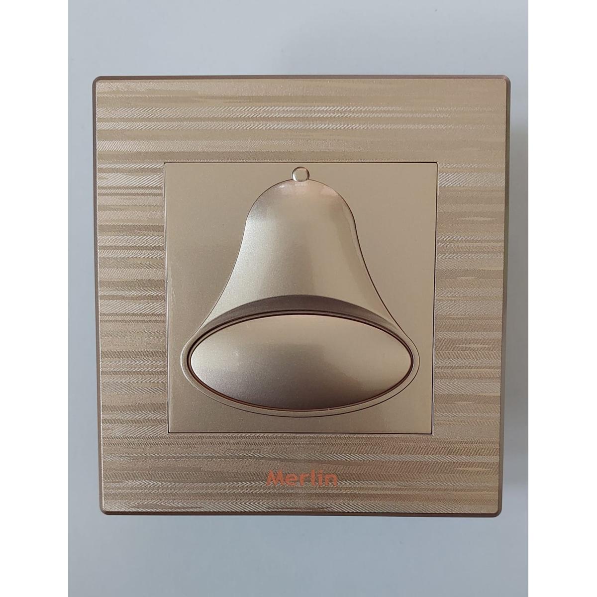 Merlin Bell Push Electric Switch/ Calling Bell/Door Bell Push (Regular Series) - Remote Control Switch