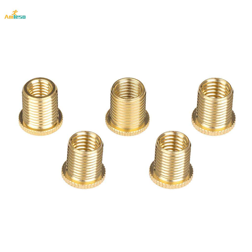 4x5X Aluminum Alloy Gear Shift Knob Thread Adapter Nuts Insert Set M10x1.25. 