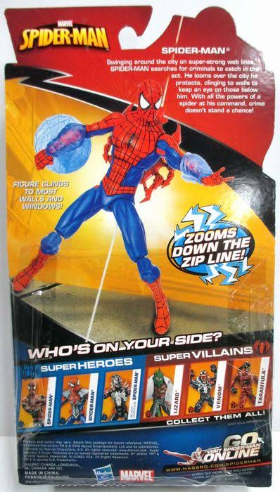 Spider-Man  Hasbro swing or stick zip line. 
