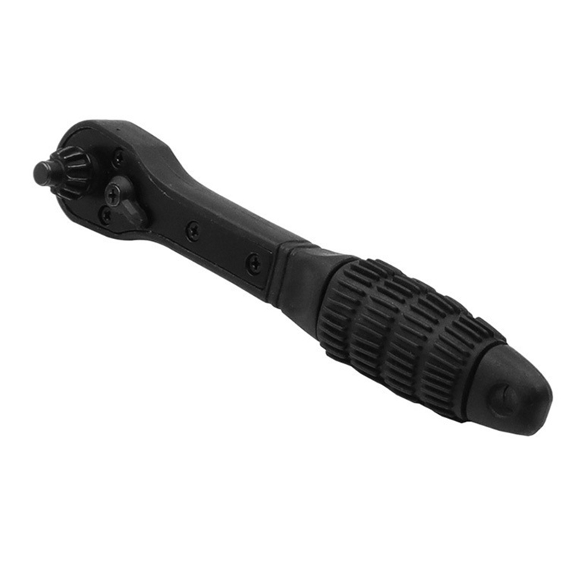 2 in 1 Drill Chuck Ratchet Spanner Two-way Quick Ratchet Two-ended Encounter. 