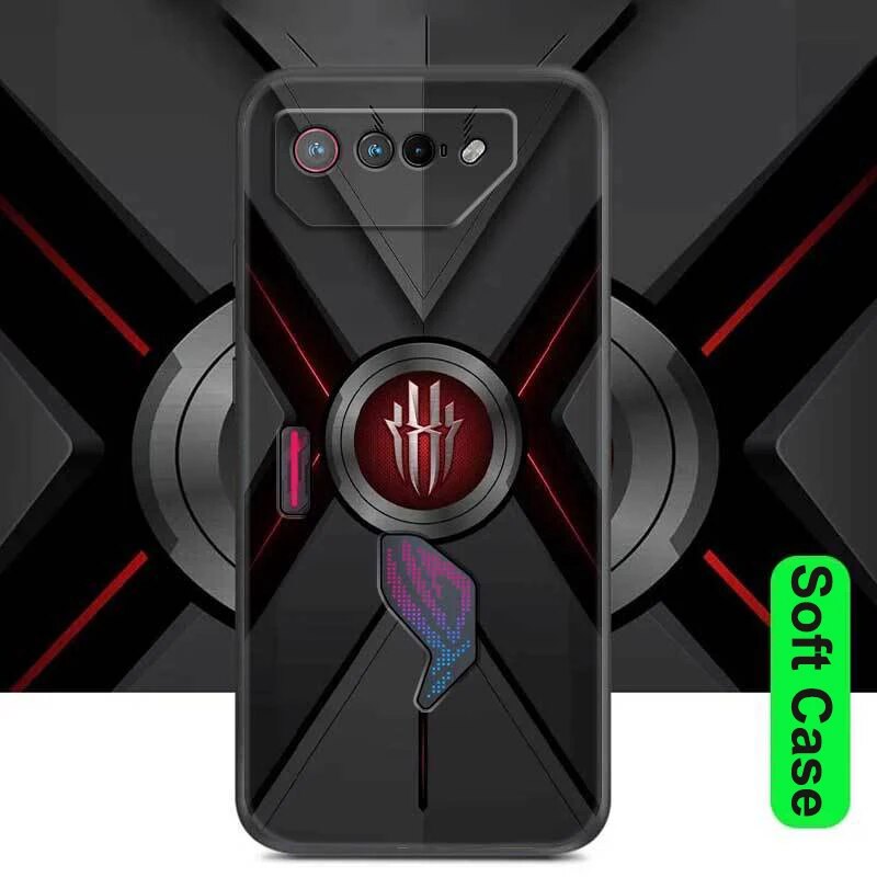 For Asus ROG Phone 7 Case ROG7 Pro Protector Silicone Soft Phone Back Cover ROG7 Cases for Asus ROG 7 Pro Fundas Shockproof Capa. 