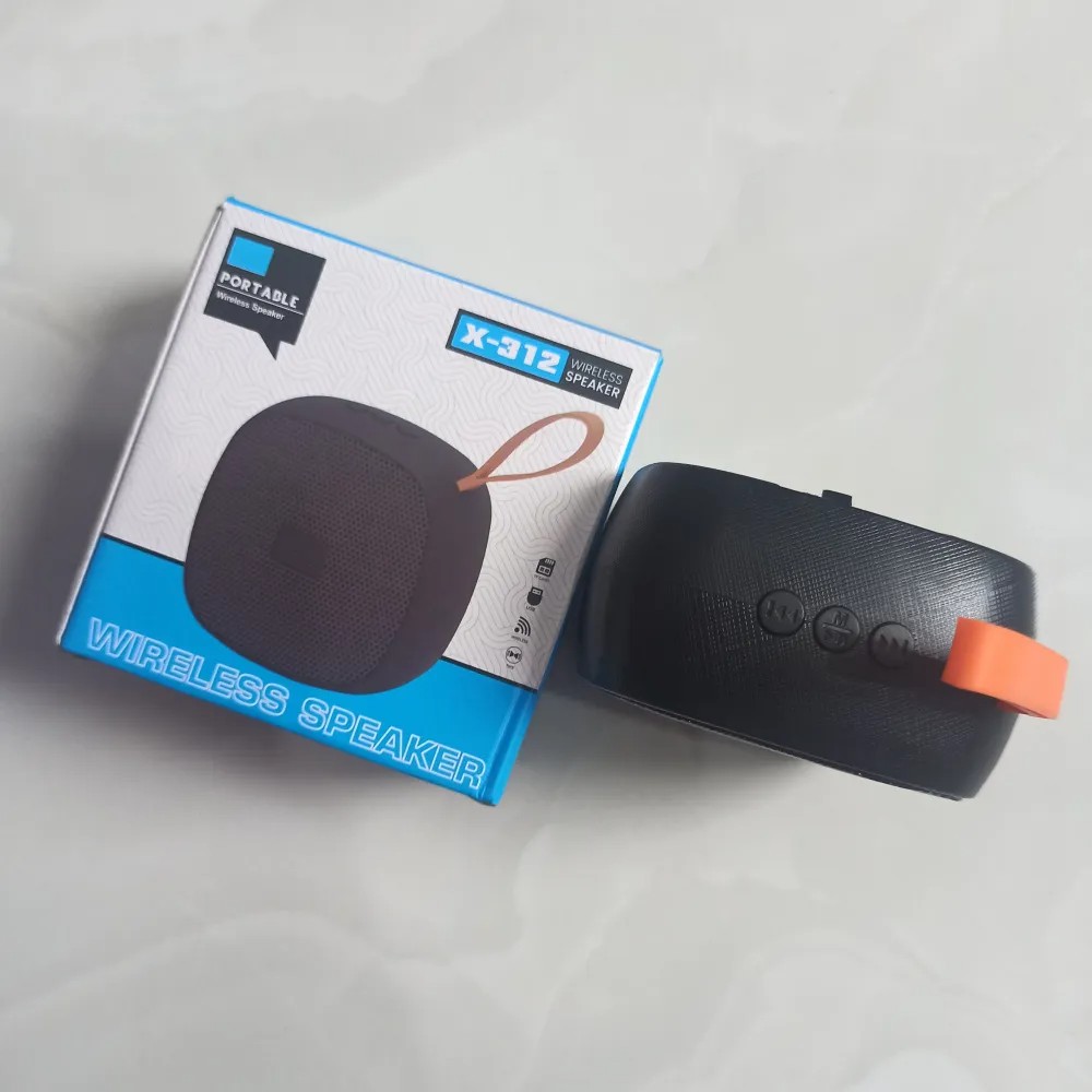 X-312 Bluetooth USB, TF Card & FM Radio Supported Portable Wireless Speaker