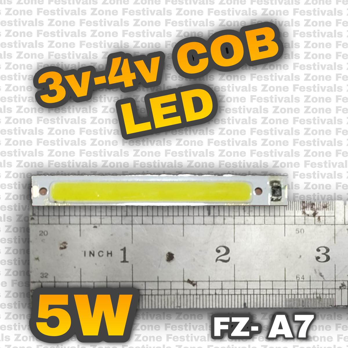 FZ 4v Cob LED plate DC 3v 3.7v SMD Strip COB Bead Chip For Bulb Light Lamp Car Light Source 5 Watt DIY