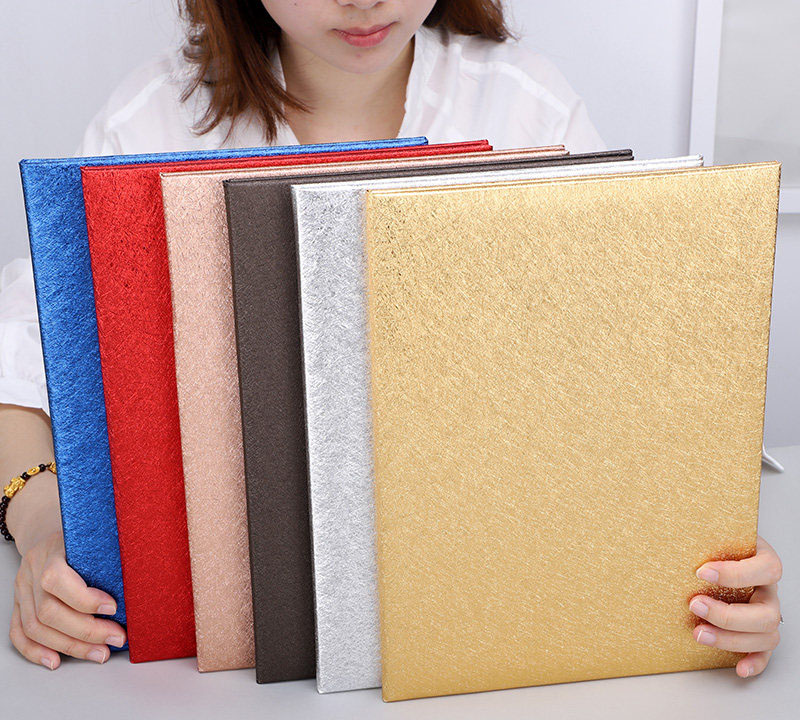 A4 Hardcover Signing Contract Hosted Speech Poetry Reading Conference Agreement Folder Ceremony Wedding Book minghao. 