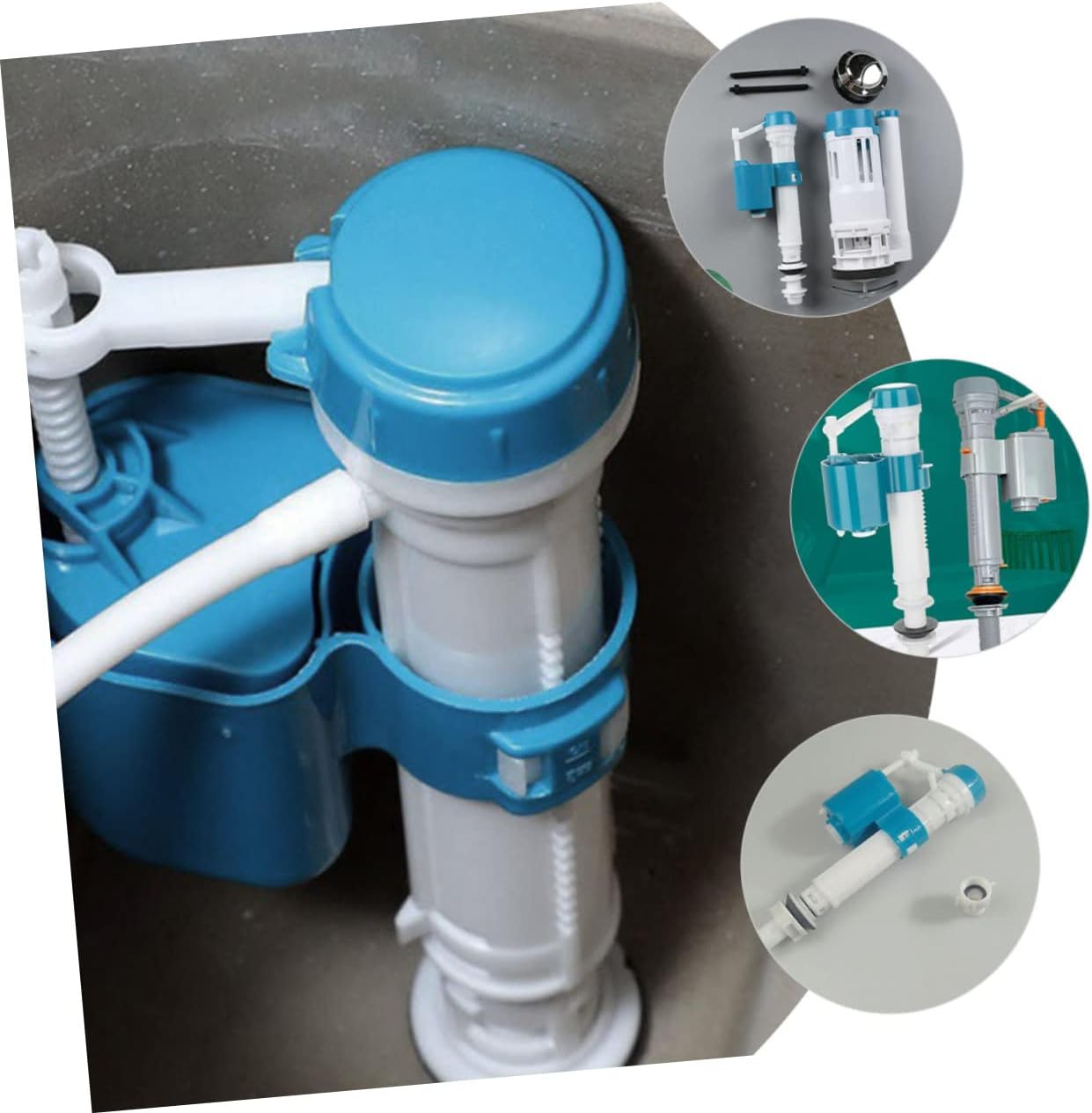 high quality plastic Flush tank Valve Cock, toilet push dual flash cistern-- China. 
