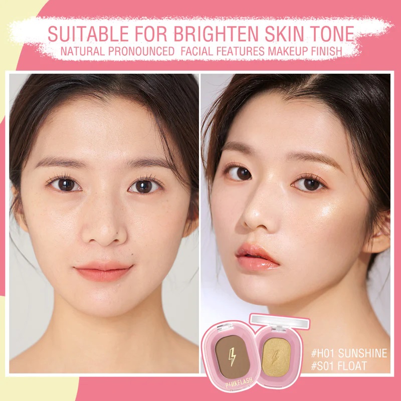PINKFLASH All Over Face Highlighter & Contour - Float-S01. 