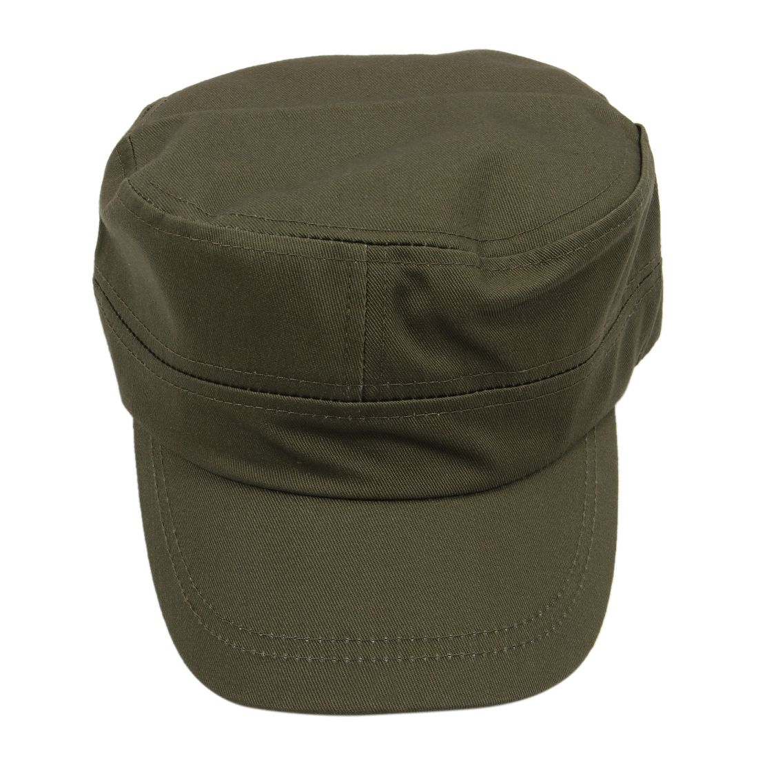 Stylish Plain Military Army Cap Castro Cadet Patrol Cap Hat Adjustable（Army Green） , Cap. 