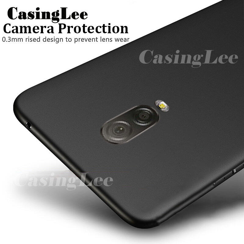 For Galaxy J7 Plus case Ultra Thin Smooth silicon Matte Back Soft Cover Casing hp Samsung J7 Plus Phone case cover. 