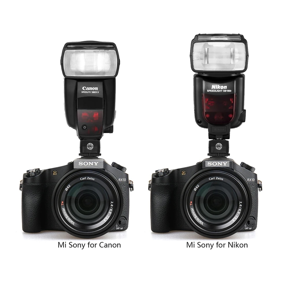 Pixel TF-334 Hot Shoe Adapter For Converting Sony Mi A7 A7S A7SII A7R A7RII A7II Camera To Canon Nikon Yongnuo Flash Speedlite. 