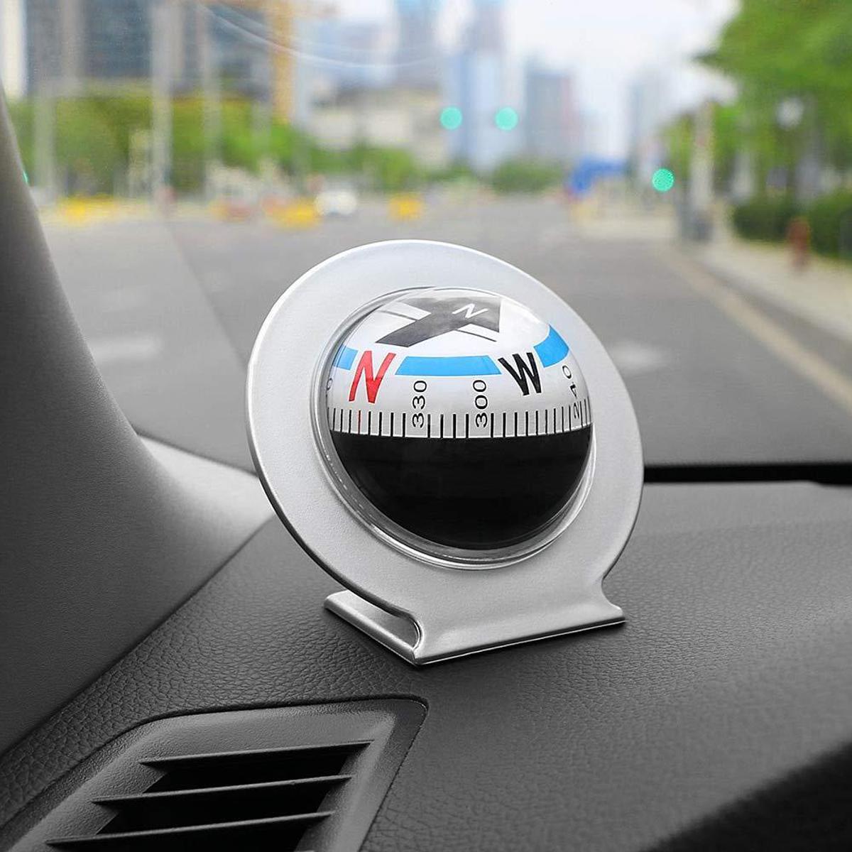Compass Ball Shape Shot 360 ° Directional Guidance For Vehicle Navigation Safety Road