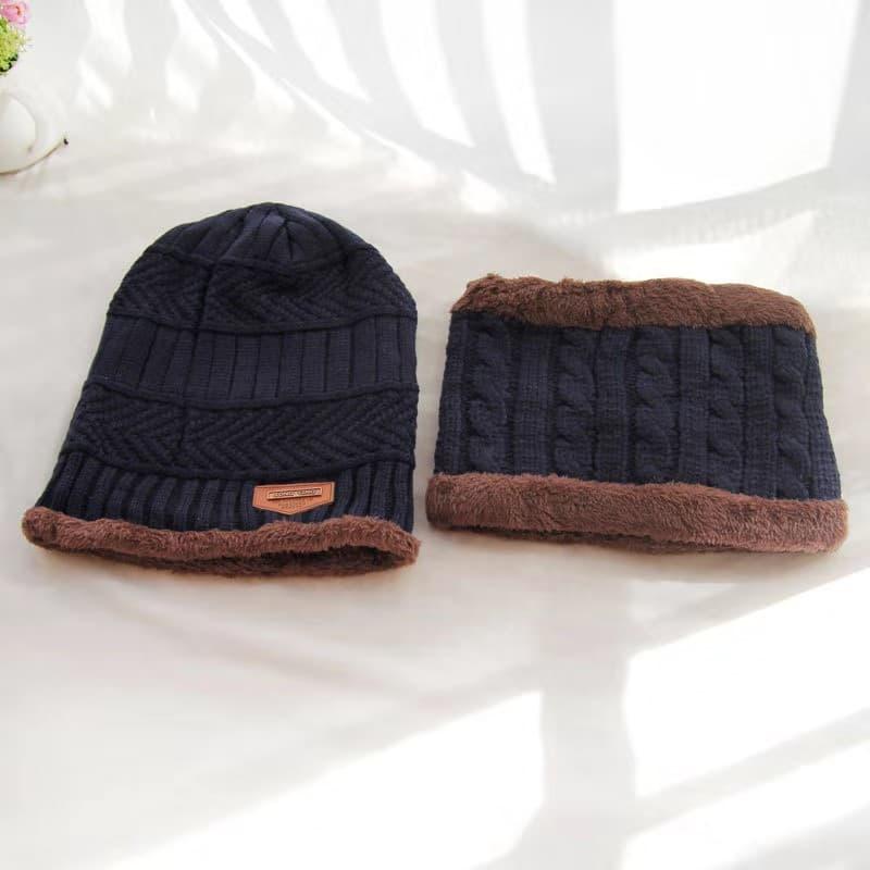 navy blue winter hat