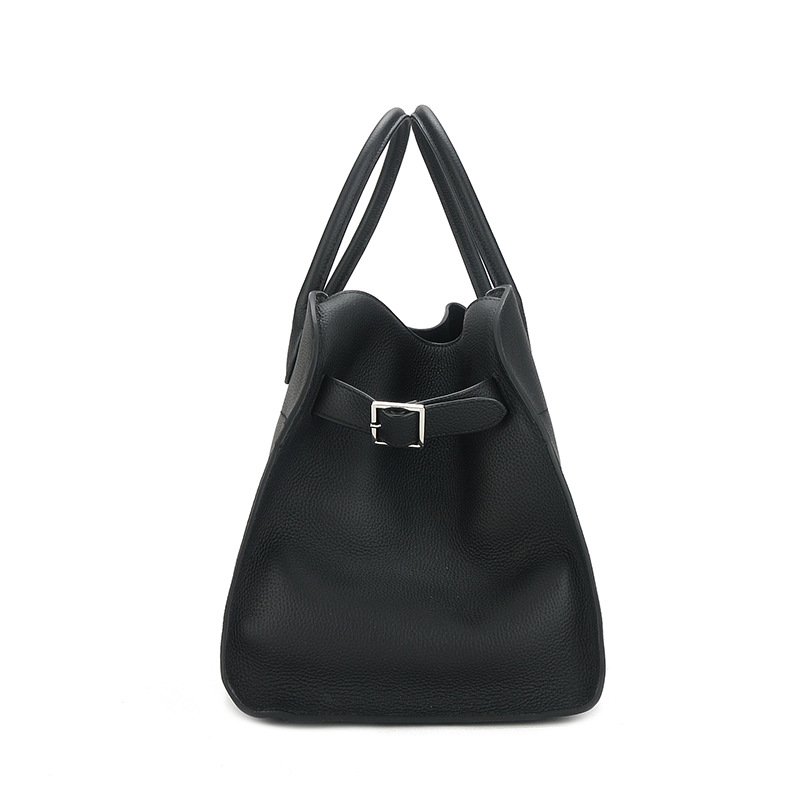 Women's handbag: the new Margaux15 cowhide large-capacity commuter tote bag Dong Jie with the same style. 