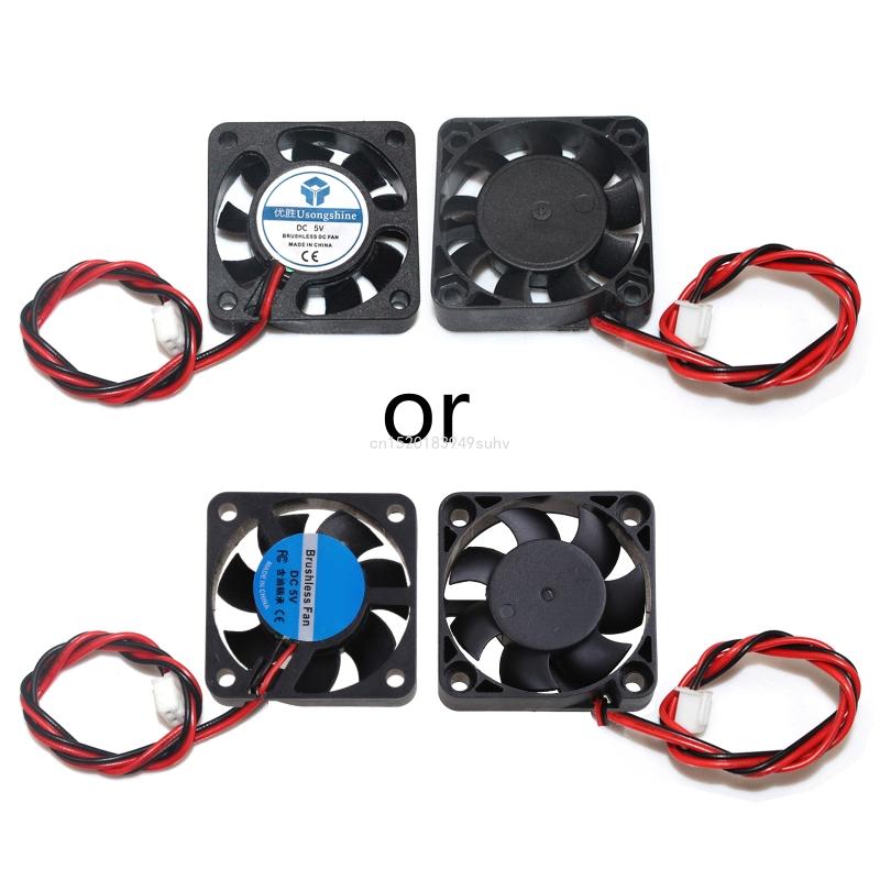 3D Printer 4010 Cooling Fan for Ender 3 CR-10 for DC 5V/12V/24V Oil Bearing Brushless Fan 4x1CM High Low Noise
