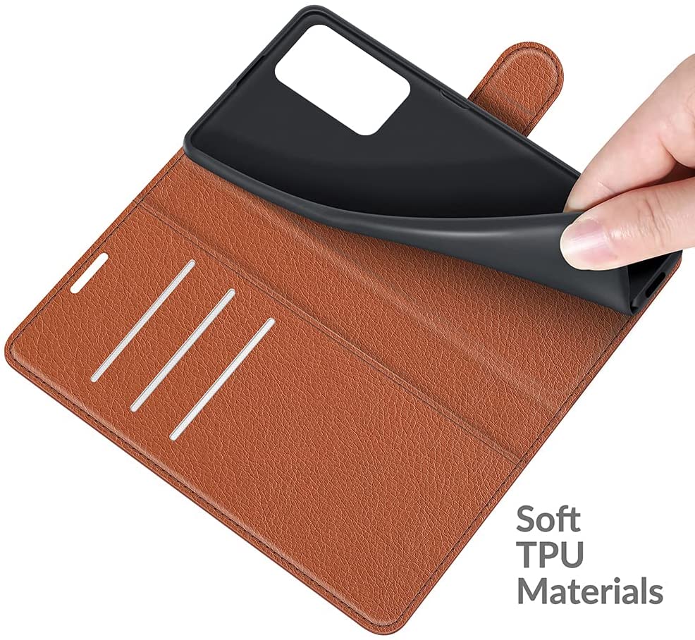 Redmi Note 10 Pro case,Note 10 Pro Max, with Card Holder PU Leather [TPU Shell][Kickstand][Card Slots] Magnetic Folio Cover for Xiaomi Redmi Note 10 Pro/Note 10 Pro Max Phone Case. 