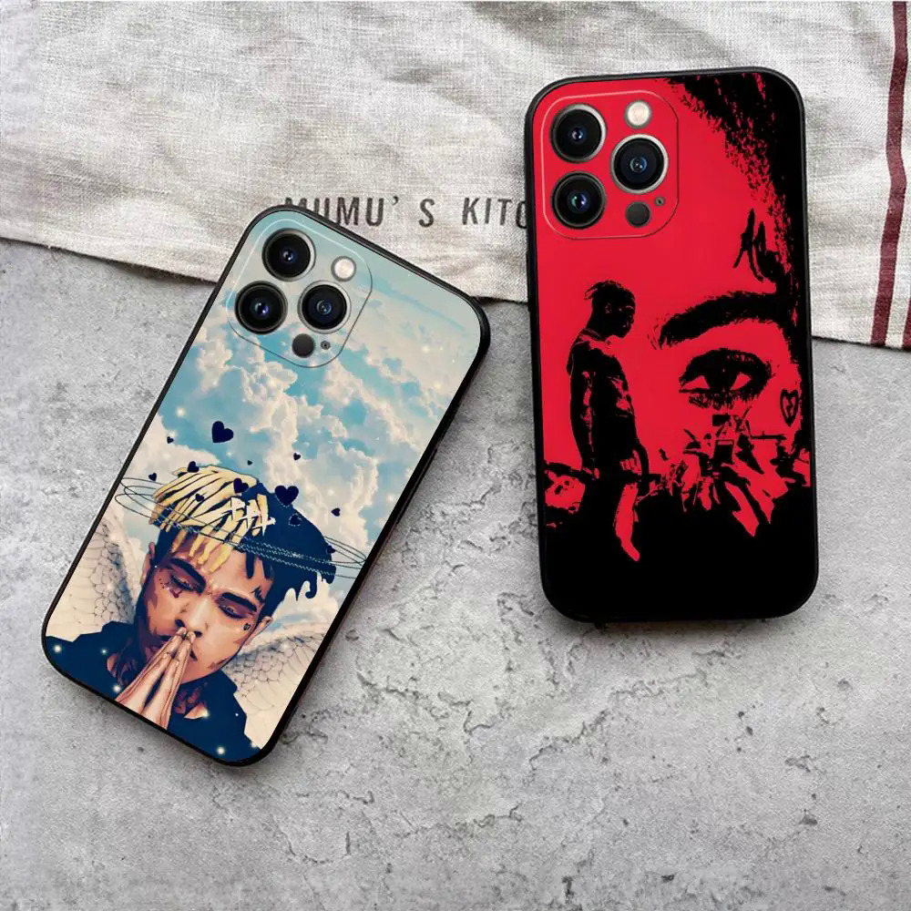 【Mascaraara】Rapper-X-XXXtentacion 17 NUMB Phone Case For Iphone 15 14 13 Mini 11 12 Pro Max Xr X Xs 7 8 Plus Shockproof Back Cover
