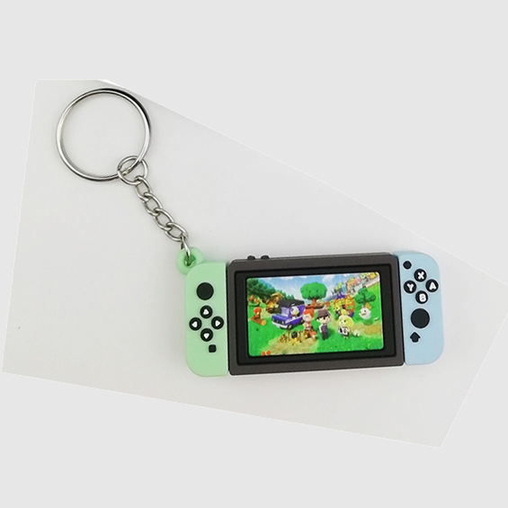 Handle keychain Monomori charm Key ring Mario Movement [Optional] Switch key Mary game hand. 