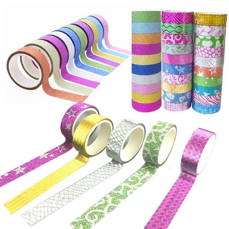 Glitter Scotch Tape (5pcs). 