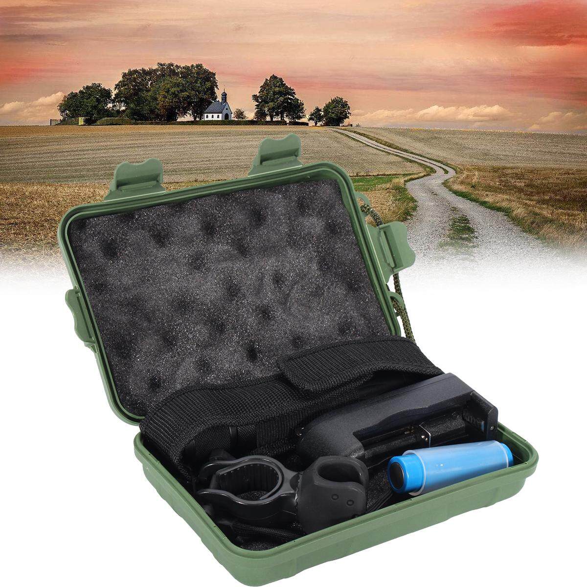8000lm X800 Portable Flashlight LED Zoom Military Torch ShadowHawk + Battery -. 