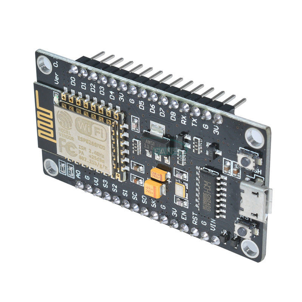 CH340 340 ESP8266 ESP 8266Node-MCU V3 Lua Wire-less Wi-Fi IoT Development Board Based On ESP826 Electrical Circuitry & Parts. 