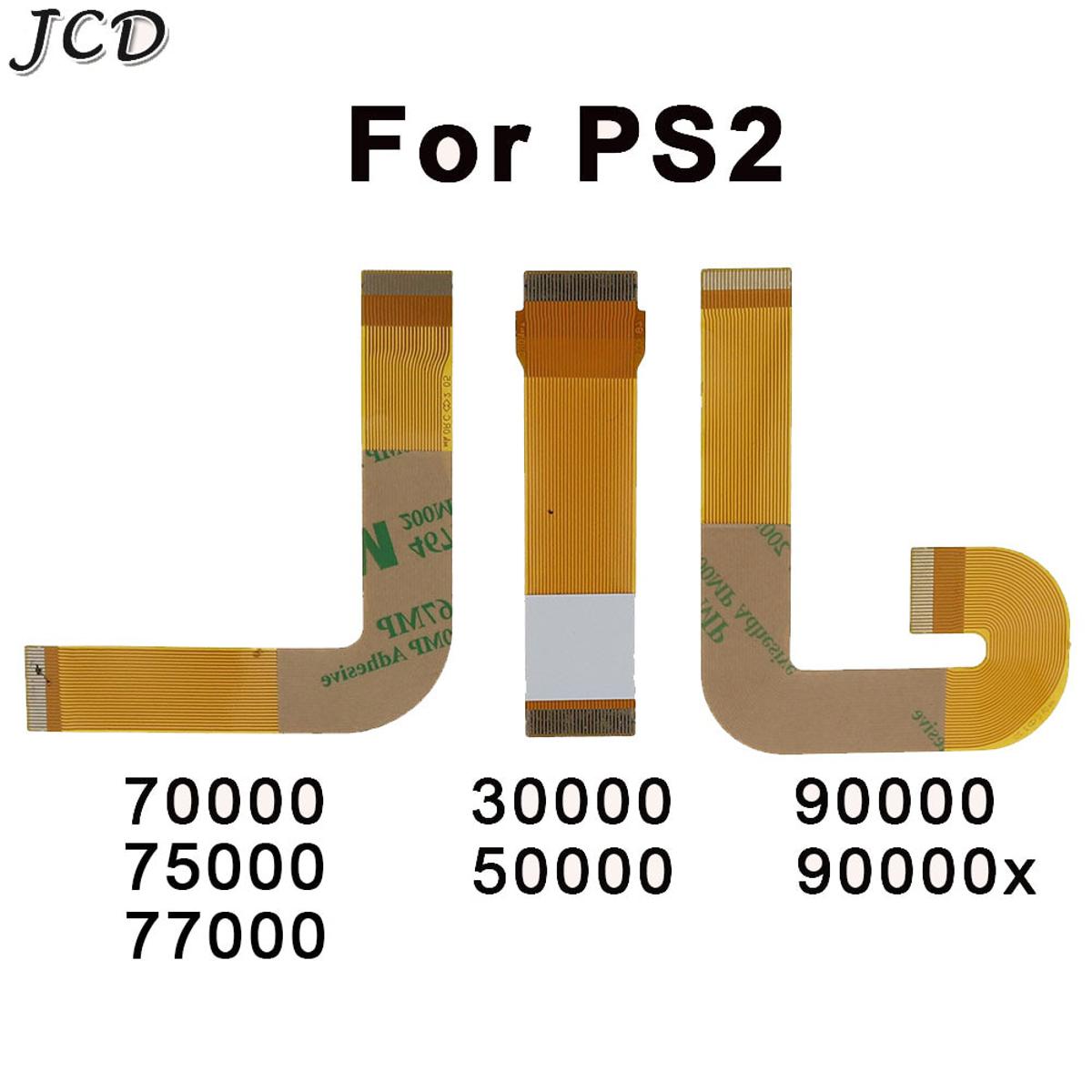 JCD Ribbon Cable Laser Lens For PS2 Slim Flex Connection SCPH 30000 50000 7000 90000 Accessory Replacement