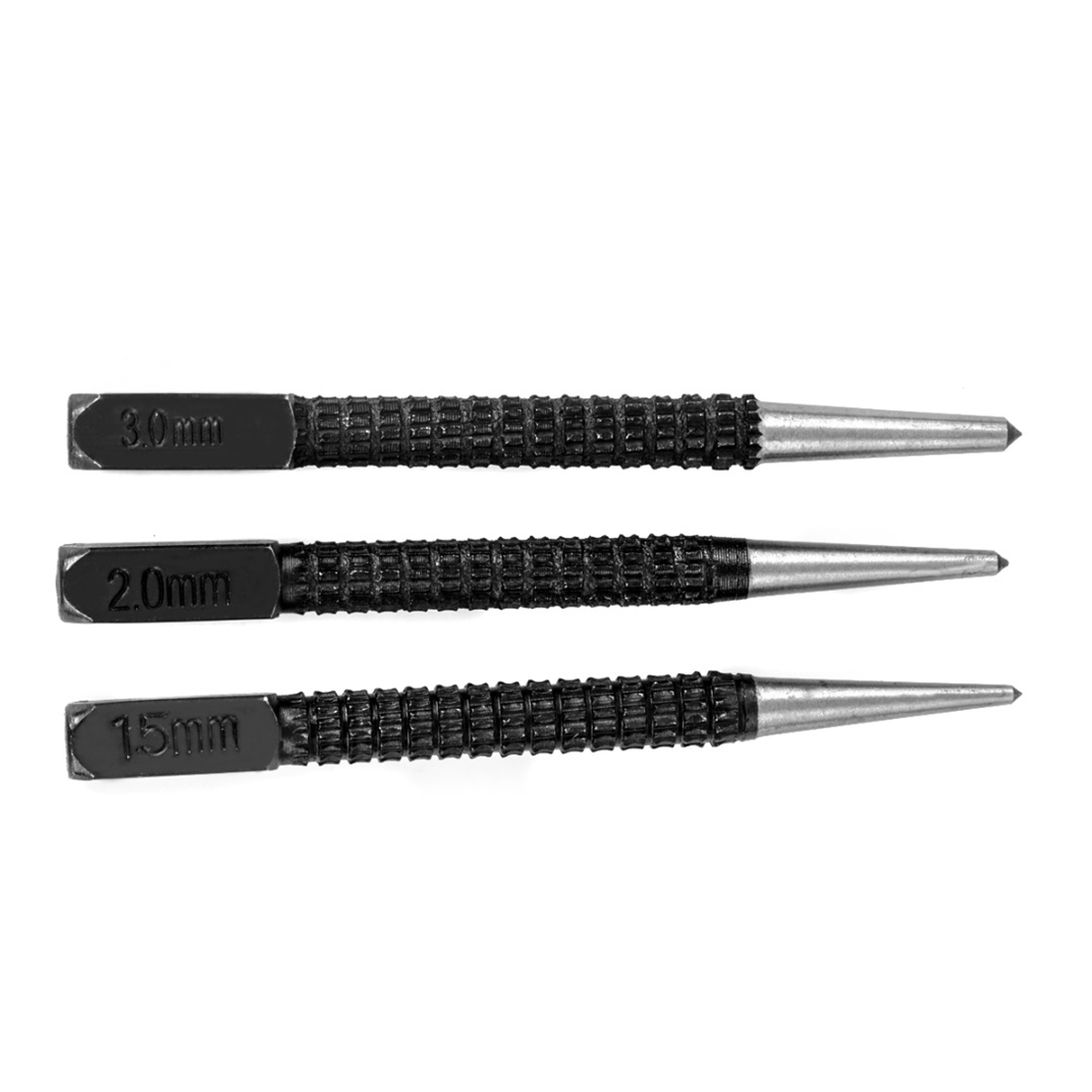 3pcs High-carbon Steel Center Punch Set 10cm Non Slip Center Punch For Alloy Steel Metal Wood Marking Drilling Tool I3605490724