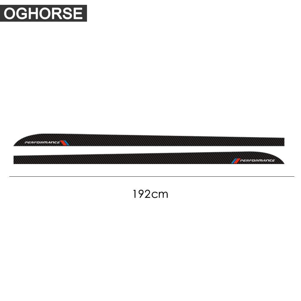 【Mary DAI Store】2Pcs Side Stripes Sill Stickers Decal Performance M Sport for BMW 1 Series f21 120i 125i 128i 135i Accessories. 