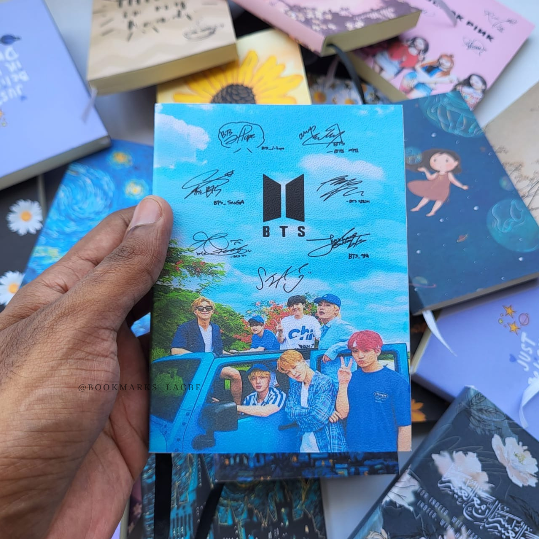 BTS Journal Dotted Notebook 5.4 inches * 4 inches-A6 size - Great to Have. 