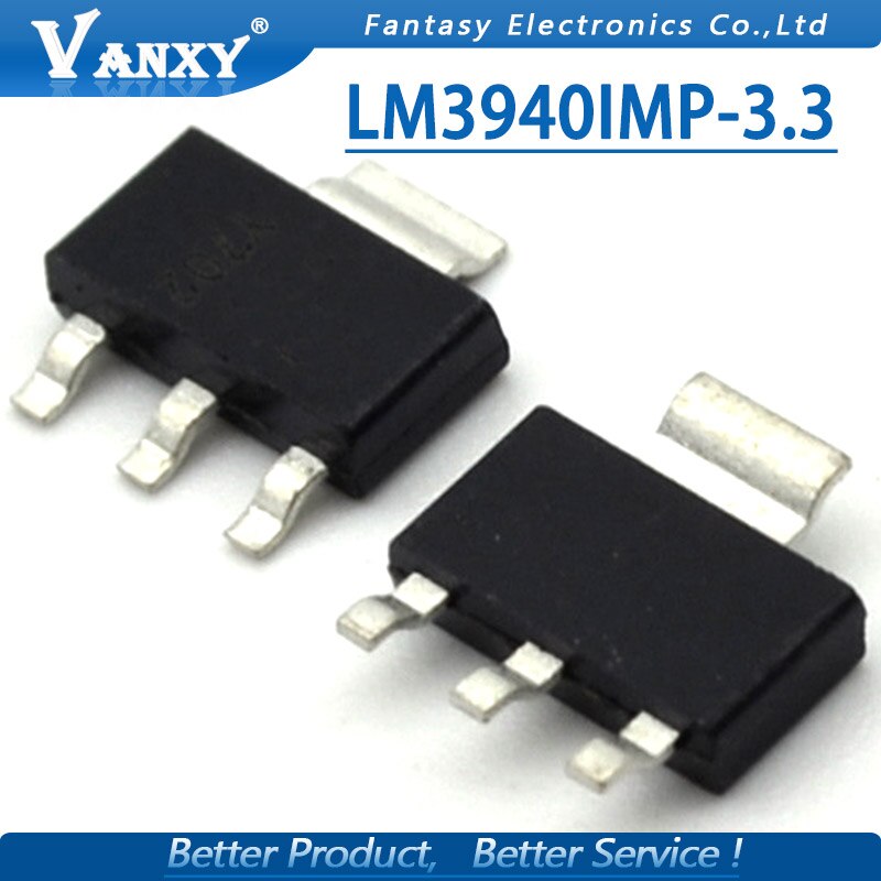 10 পিস LM3940IMP-3.3 sot-223 l52-LM3940IMPX-3.3 sot223 lm3940 1 v lm3940imp smd m3ab ic. 