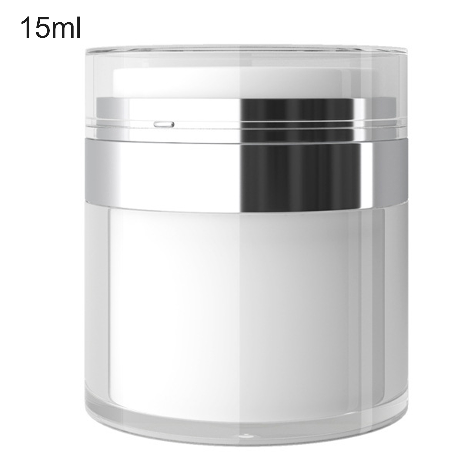 15ml/30ml/50ml Cream Bottle Portable Leak-proof Empty Airless Moisturizer Face Cream Dispenser for Travel. 