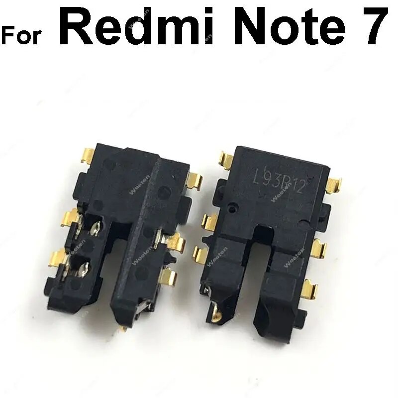 Earphone Jack For Xiaomi Redmi Note 3 4 4X 5 5A 6 7 8 9 Pro Global Earphone Headphone Jack Audio Accessories Replacement Parts. 