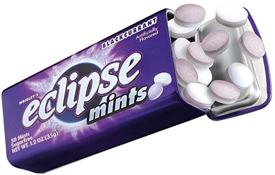 Wrigley'S Eclipse Blackcurrant Mints Flavor - 35G (Sugar Free). 